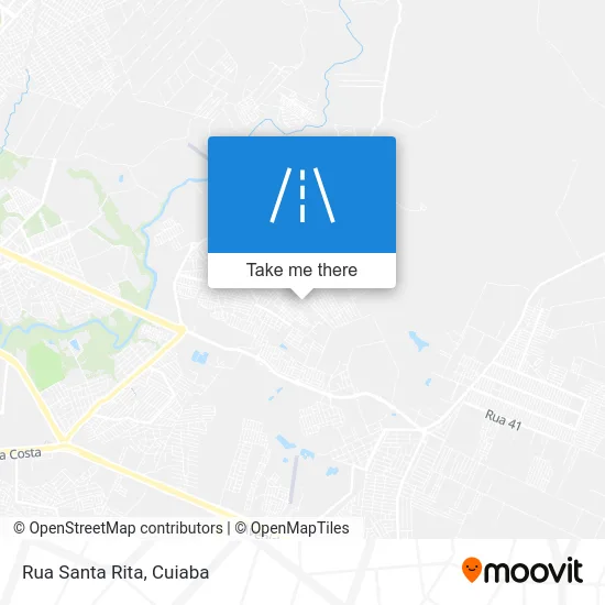 Rua Santa Rita map