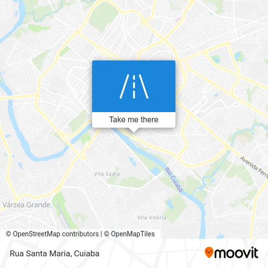 Rua Santa Maria map