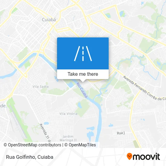Rua Golfinho map