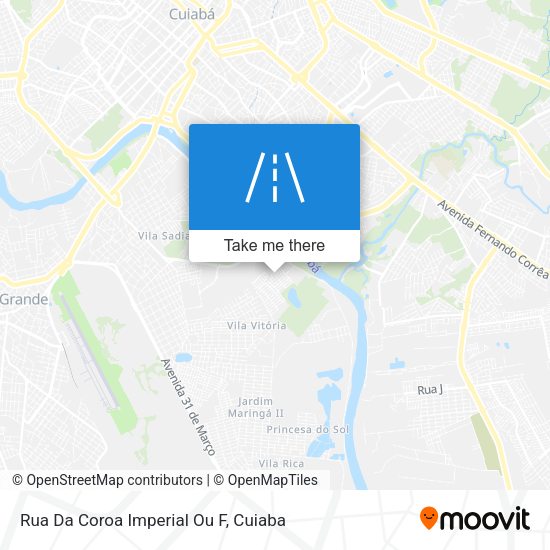 Rua Da Coroa Imperial Ou F map