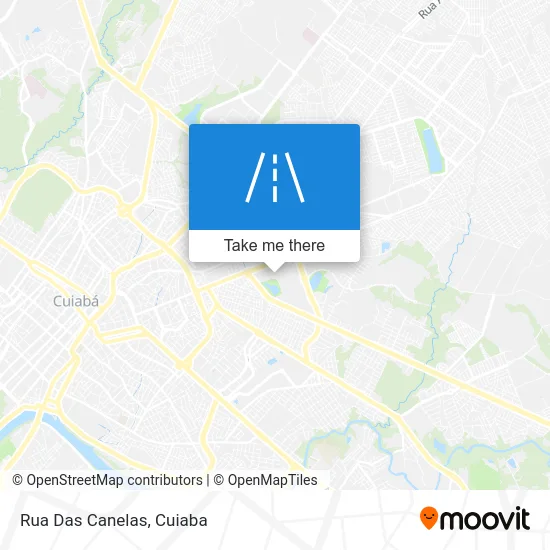 Rua Das Canelas map
