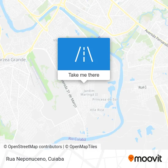 Rua Neponuceno map