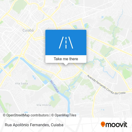 Rua Apolônio Fernandes map