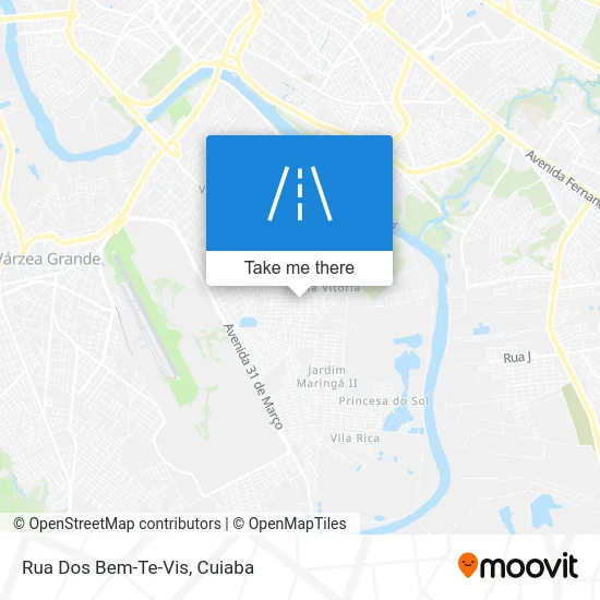 Rua Dos Bem-Te-Vis map