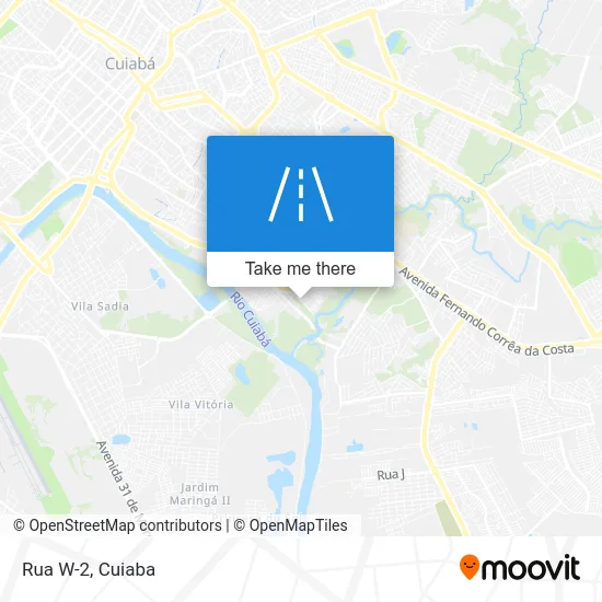 Rua W-2 map