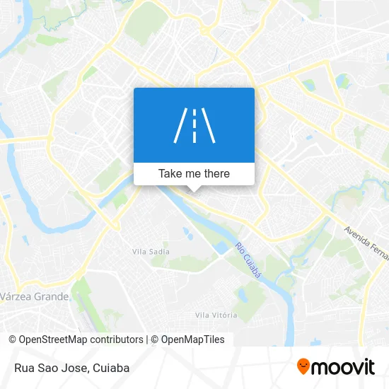 Rua Sao Jose map
