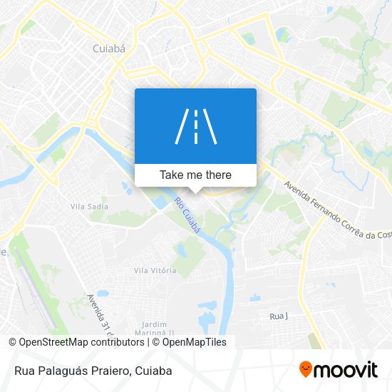 Rua Palaguás Praiero map