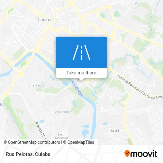 Rua Pelotas map