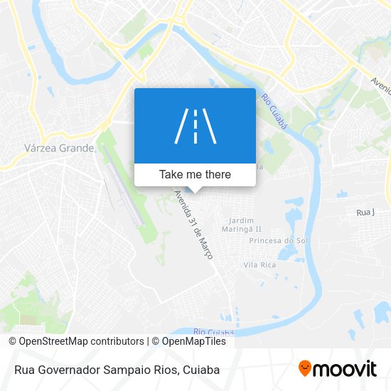 Rua Governador Sampaio Rios map