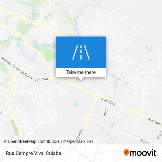 Rua Sempre Viva map