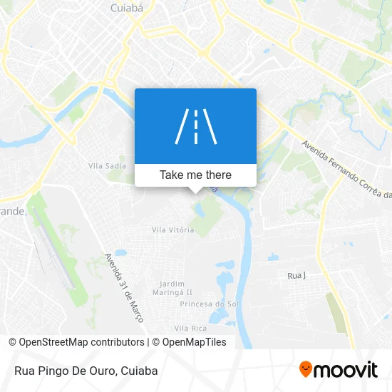 Rua Pingo De Ouro map