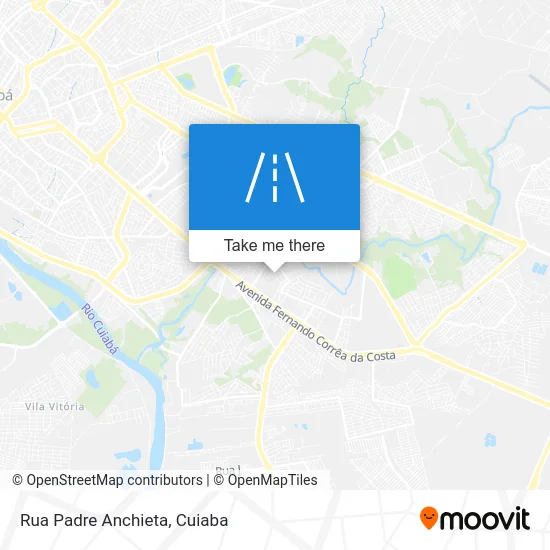 Rua Padre Anchieta map