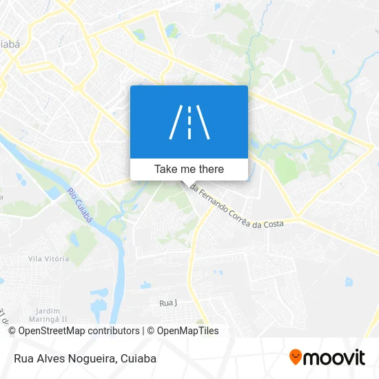 Rua Alves Nogueira map