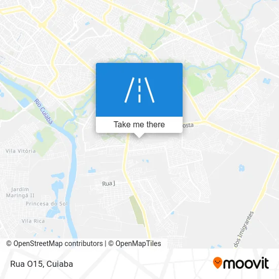 Rua O15 map
