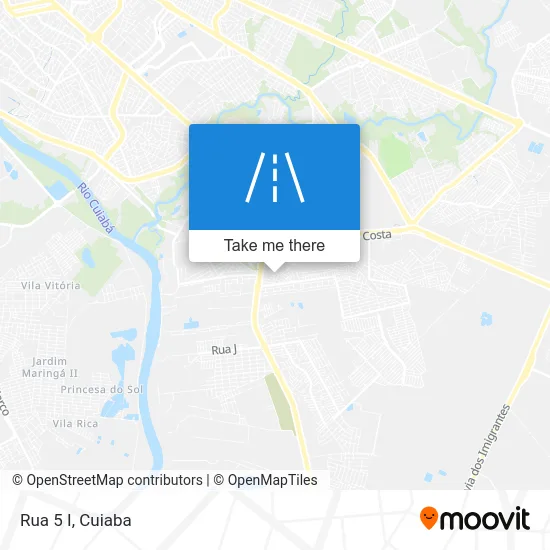 Rua 5 I map