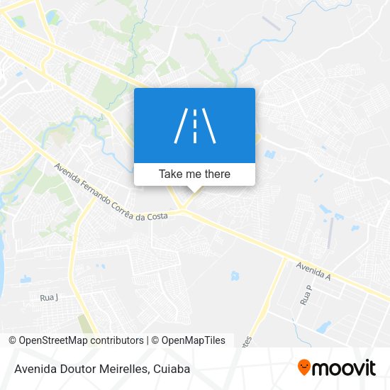 Avenida Doutor Meirelles map