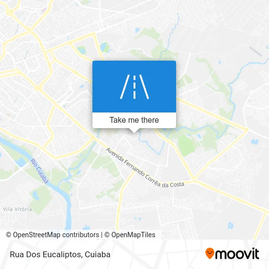 Rua Dos Eucaliptos map