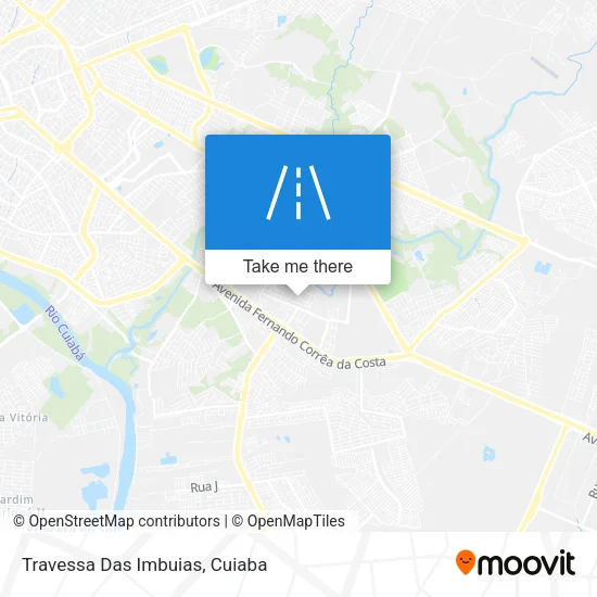 Travessa Das Imbuias map
