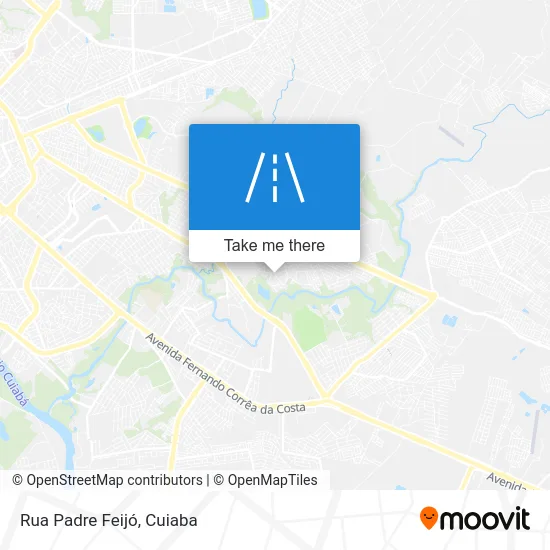 Rua Padre Feijó map