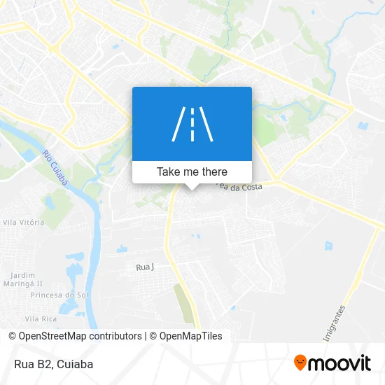 Rua B2 map