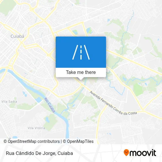 Rua Cândido De Jorge map