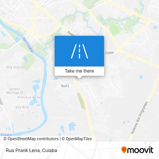Rua Prank Lena map