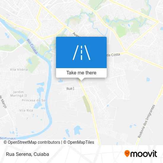 Rua Serena map