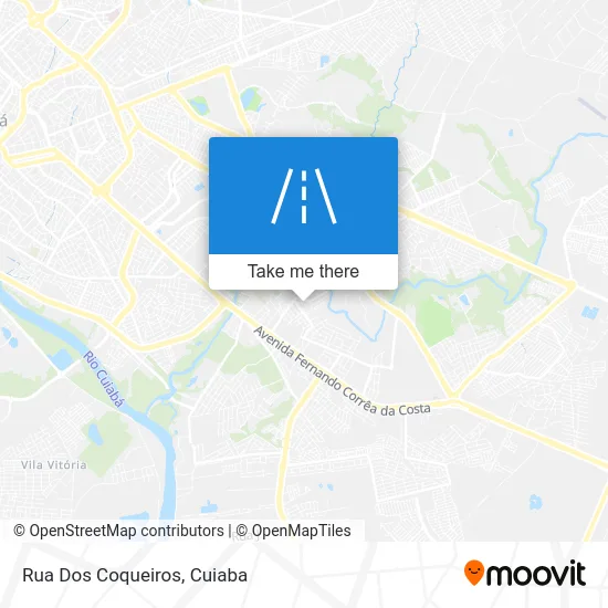 Rua Dos Coqueiros map