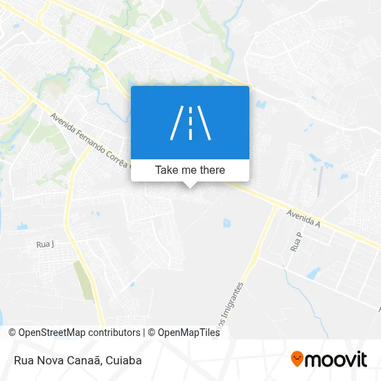 Rua Nova Canaã map