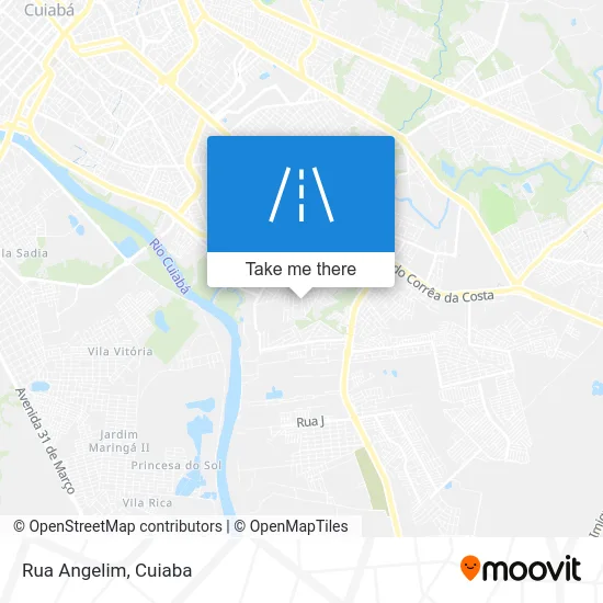 Rua Angelim map