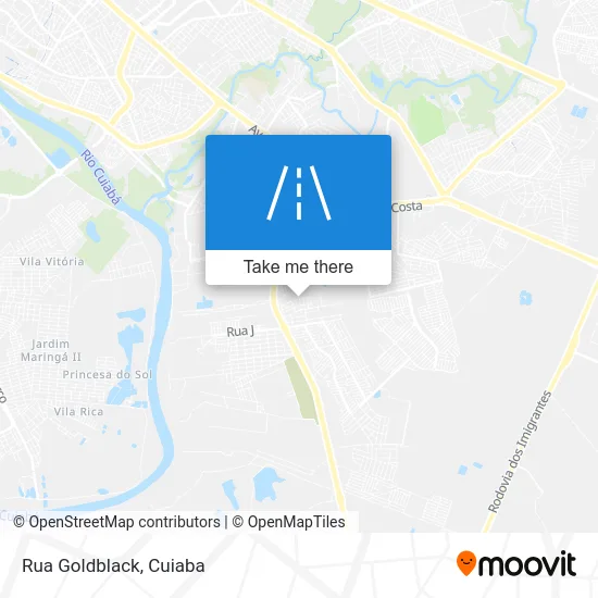Rua Goldblack map