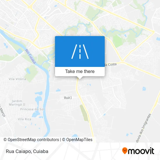 Rua Caiapo map