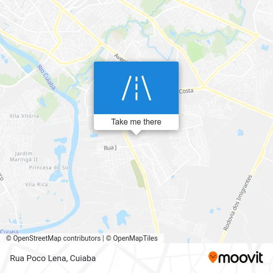 Rua Poco Lena map