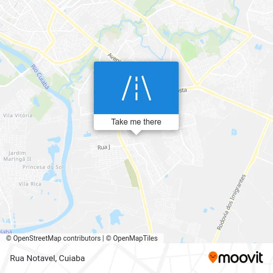 Rua Notavel map