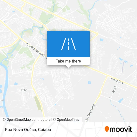 Rua Nova Odésa map