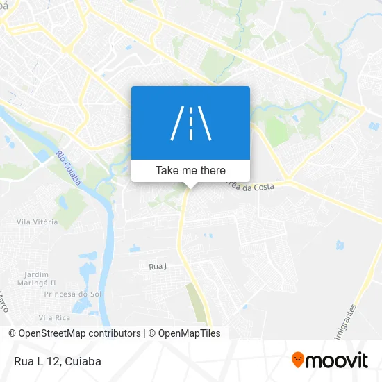 Rua L 12 map