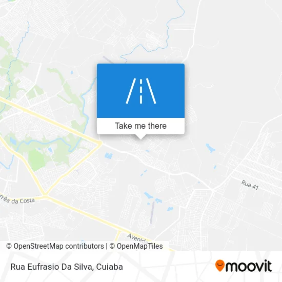 Rua Eufrasio Da Silva map
