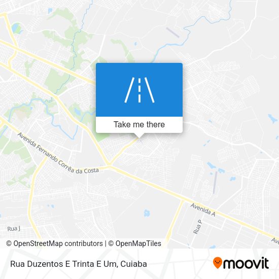 Rua Duzentos E Trinta E Um map