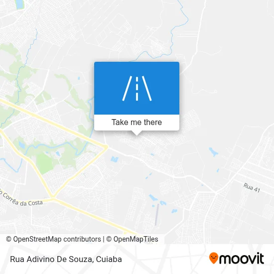 Rua Adivino De Souza map
