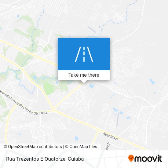 Rua Trezentos E Quatorze map