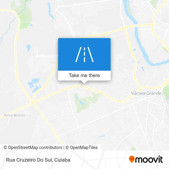 Rua Cruzeiro Do Sul map