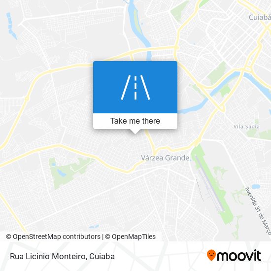 Rua Licinio Monteiro map