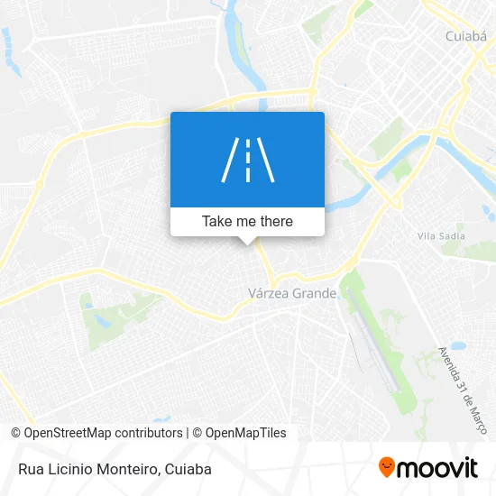 Rua Licinio Monteiro map