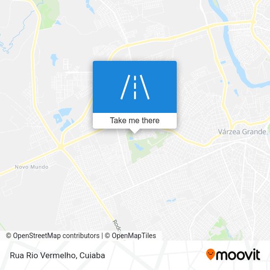 Rua Rio Vermelho map