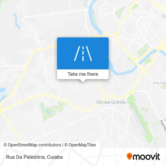 Rua Da Palestina map
