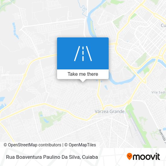 Rua Boaventura Paulino Da Silva map