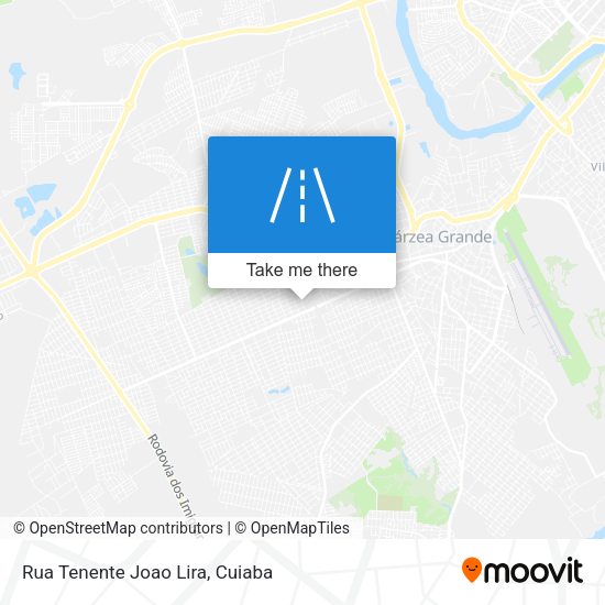 Rua Tenente Joao Lira map