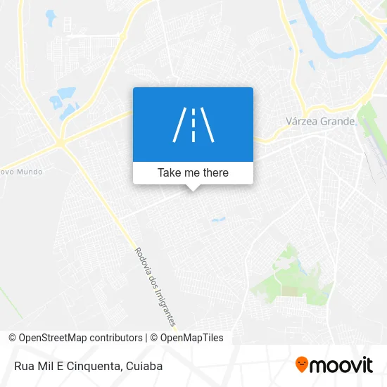 Rua Mil E Cinquenta map