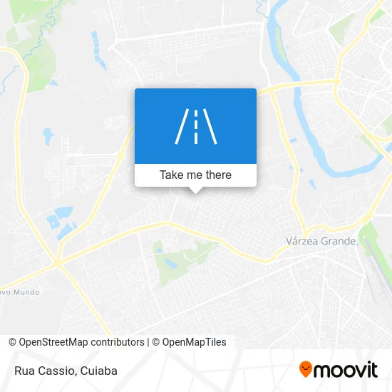 Rua Cassio map