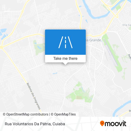 Rua Voluntarios Da Pátria map